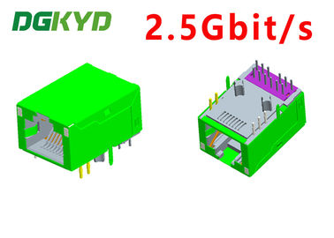 2.5 جيجابت / ثانية RJ45 إيثرنت موصل ، عالية الأداء الصناعية الصف وحدات RJ45 جاك