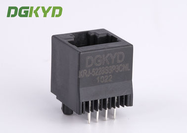 Unshielded 180 Degrees Top Insertion RJ45 Keystone Jack 8p8c Ethernet Socket