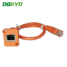 M3 برغي LED إلى Rj45 توصيل توصيل التصحيح كابل لوحة جبل Ethernet تمديد كابل