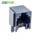 DGKYD5521E1164IWA1DY1 RJ11 connector 5521 6P4C all plastic with ear 1X1 modular horizontal socket PBT