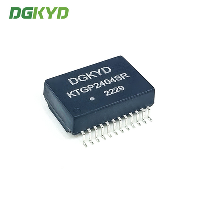 KTGP2404SR 1000BASE-TX Integrated Ethernet Transformer Gigabit Ethernet Filter POE 24PIN SMD