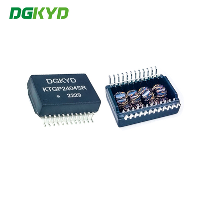 KTGP2404SR 1000BASE-TX Integrated Ethernet Transformer Gigabit Ethernet Filter POE 24PIN SMD