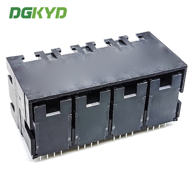 Multiport RJ45 Connector All Plastic Lamp Free 8P8C Without Filter