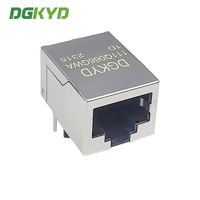 DGKYD111Q066GWA1D RJ45 Connector 1000M Integrated Transformer Without Light