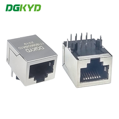 DGKYD111B086GWA1D 100 BASE Ethernet Cable RJ45 Modular Jack with EMI Fingers