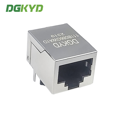 DGKYD111B086GWA1D 100 BASE Ethernet Cable RJ45 Modular Jack with EMI Fingers