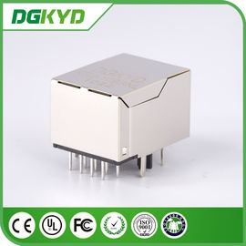 Side Entry Single Port 10/100baseT RJ45 with transformer , UTP RJ45 8P8C female Jack