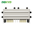 Network Modular Connector 1X2 Dual Ports 8P8C Ethernet Female RJ45 Jack Without LED DGKYD561288DB1A1DY1022