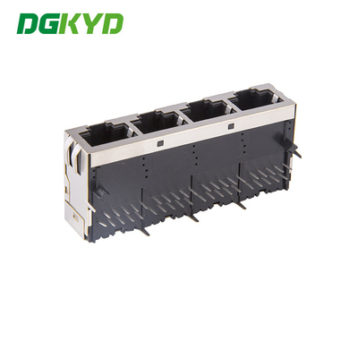 Gigabit Network Socket 4 Gang RJ45 Connector Ethernet Interface KRJ-2513NL