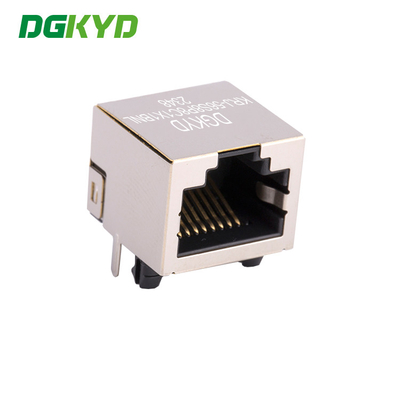 KRJ-56S8P8C1X1BNL Single Port RJ45 Connector Without Light Or Spring Without Filter Network Port Socket