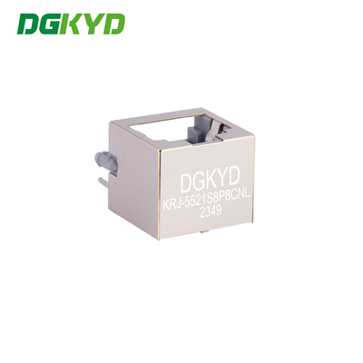 15mm Height Rj 45 Keystone Jack Without Transformer KRJ-5521S8P8CNL