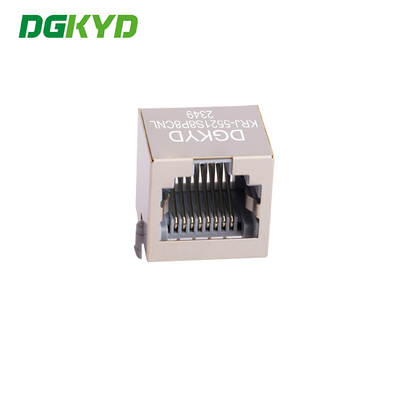 15mm Height Rj 45 Keystone Jack Without Transformer KRJ-5521S8P8CNL