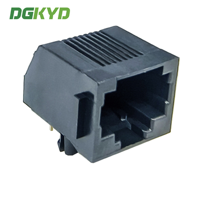 RJ45 connector 8P8C interface full plastic ear communication interface DGKYD5721E1188IWA1DBU4