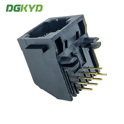 RJ45 connector 8P8C interface full plastic ear communication interface DGKYD5721E1188IWA1DBU4