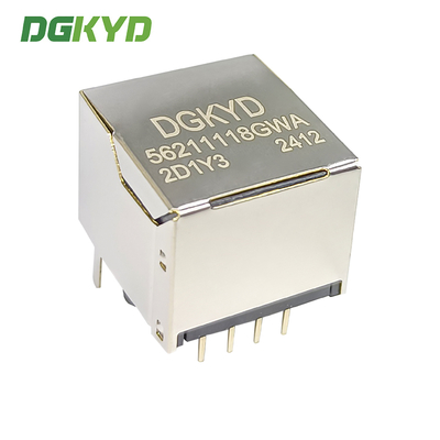 RJ45 Connector 1X1 10P8C With Shielded Communication Interface DGKYD5621118GWA2D1Y3