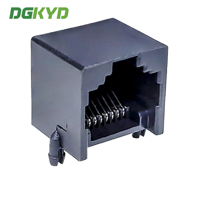 RJ45 Connector 5521 Lamp Free All Plastic 8P8C Round Pin Socket DGKYD55211188IWA1DY1