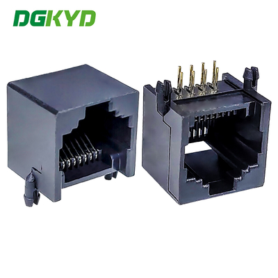 RJ45 Connector 5521 Lamp Free All Plastic 8P8C Round Pin Socket DGKYD55211188IWA1DY1