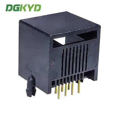 RJ45 Connector 5521 Lamp Free All Plastic 8P8C Round Pin Socket DGKYD55211188IWA1DY1
