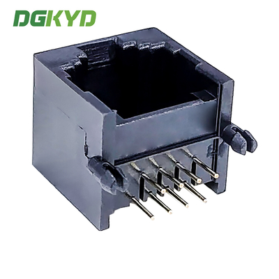 RJ45 Connector 5521 Lamp Free All Plastic 8P8C Round Pin Socket DGKYD55211188IWA1DY1