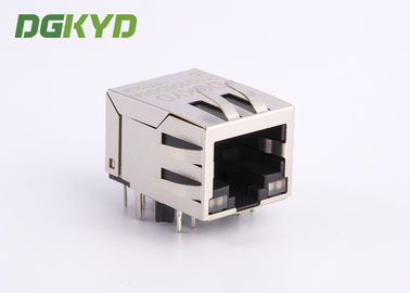 10 Pin Receiver Filter RJ45 jack with internal isolation transformer 1000 BASE