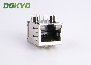 10 Pin Receiver Filter RJ45 jack with internal isolation transformer 1000 BASE