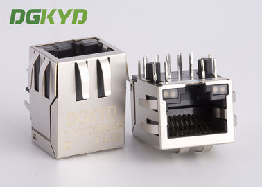 10 Pin Receiver Filter RJ45 jack with internal isolation transformer 1000 BASE