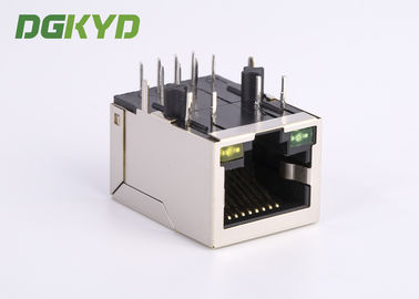China Supplier Cat5 Megabit Integrated Magnetic RJ45 Connector Female Jack