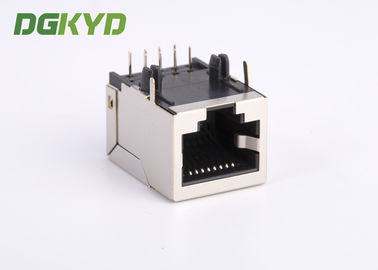 21.3mm 1X1 Single Port shielded RJ45 Modular jack without transformer