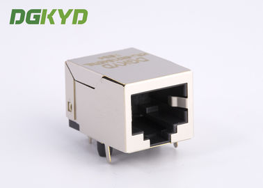 21.3mm 1X1 Single Port shielded RJ45 Modular jack without transformer