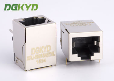 21.3mm 1X1 Single Port shielded RJ45 Modular jack without transformer