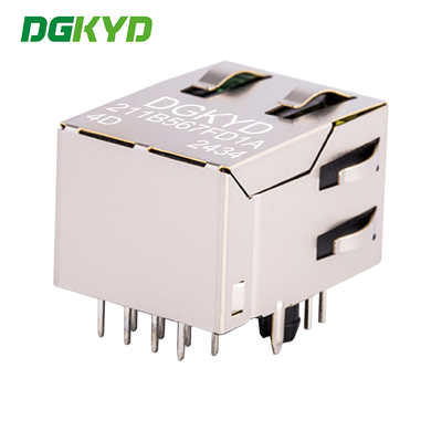 100M BASE-Tx RJ45 Ethernet Jack PCB Jack Shielded DGKYD211B567FD1A4D