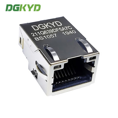 RJ45 connector 10G Ethernet filter SMT sinking board surface mount Ethernet port socket RJ45 female socket DGKYD211Q639DF5A7CBS1057