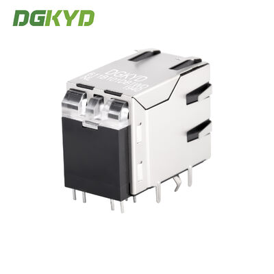 RJ45 Ethernet port with USB lightless shielded 100Mbps Ethernet socket DGKYD611B101DB1WD009
