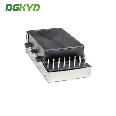 RJ45 sinking board 100Mbps integrated filter with light strip shielding DGKYD1311B257CF5W4CBD057
