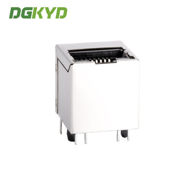 Vertical RJ45 Connector with PoE Power Supply, 100Mbps Integrated Filter, DGKYD511B205AC2A8DP