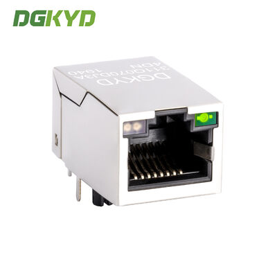 8P8C Gigabit RJ45 Connector with Integrated Transformer RJ45 Jack for 10/100/1000 Base-T Ethernet