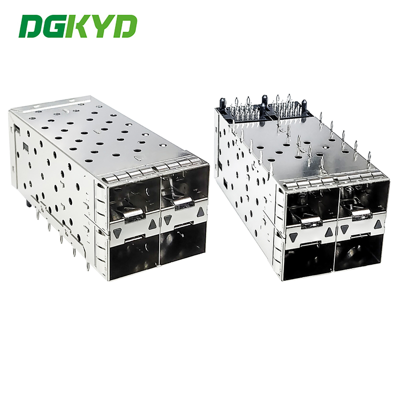 SFP Shell SFP2x2 Fiber Connector High-temperature LCP Fiber Cage DGKYDSFP2N3B23005B022