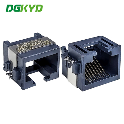 لوحة إغراق منفذ واحد 8.6 RJ45 رابط إيثرنت واجهة SMD نصف الحزمة الحماية DGKYDCB861188GWA5SB15133