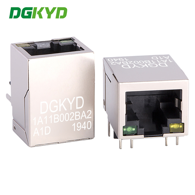 RJ45 100Mbps منفذ منفذ شبكة الاتصال 8P8C سطح النافذة المدمجة DGKYD1A11B002BA2A1D