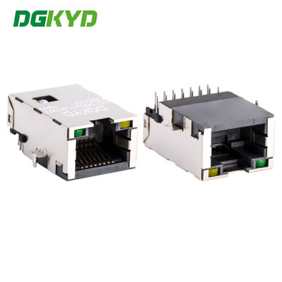 منفذ شبكة إدخال مباشر RJ45 مع المحول ، لوحة غرق رقيقة DGKYD1511B031CB2W7CBD057