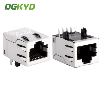 ربط منفذ الشبكة RJ45 المحول المتكامل 100Mbps دون ضوء وجناح DGKYD211B014HWA4DZ
