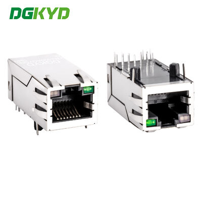 KRJ-339AGYGNL RJ45 رابط جيجابيت شبكة الاتصالات منفذ منفذ 33 واجهة طويلة