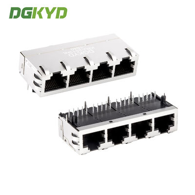 محول شبكة جيجابيت 4 عصابة RJ45 رابط إثنر واجهة KRJ-2513NL