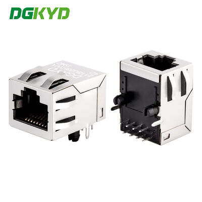 وصلة RJ45 محمية 100Mbps مع محول شبكة متكامل وبدون شريط ضوئي