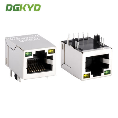 ربط إثنر RJ45 مع الدرع والمحول المتكامل لـ 100 ميغابايت في الثانية منفذ الشبكة DGKYD211B035CD2A4D